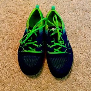 Neon Green Nike Sneakers